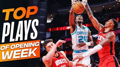 Top Plays From NBA Opening Week .